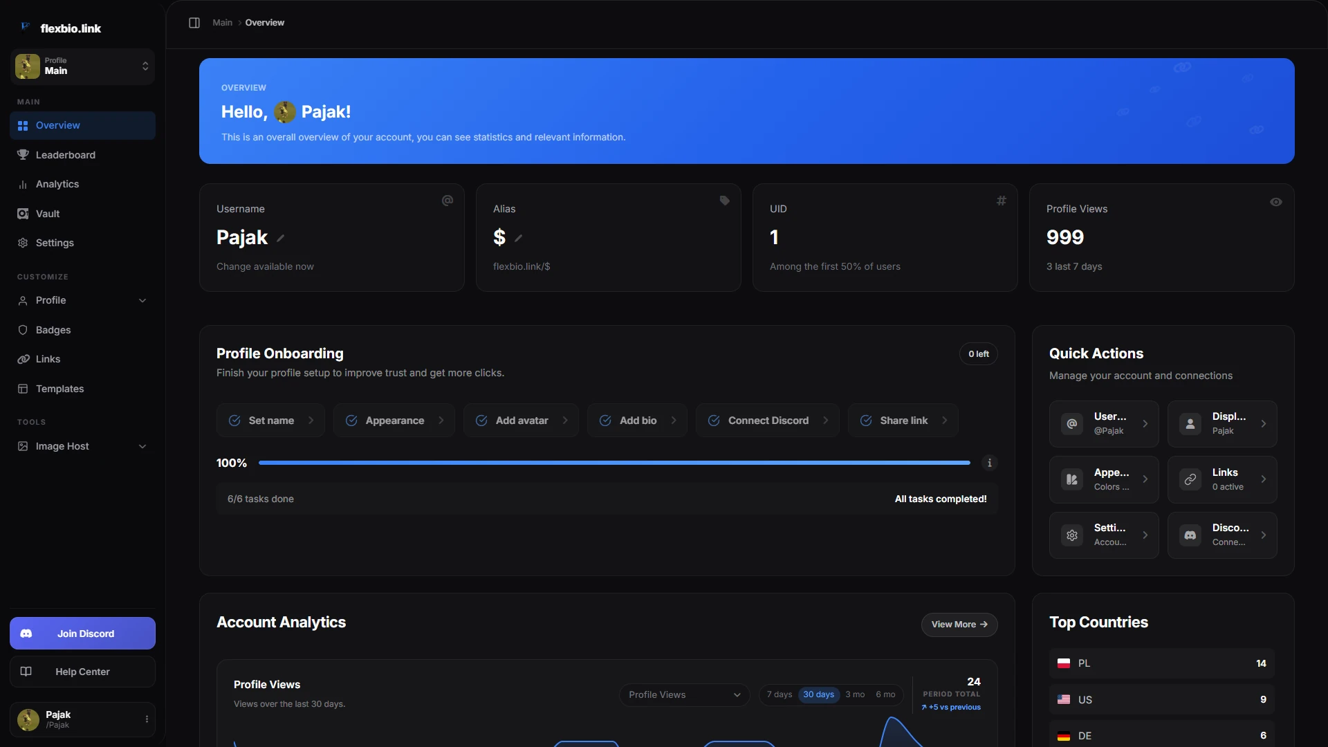 Dashboard